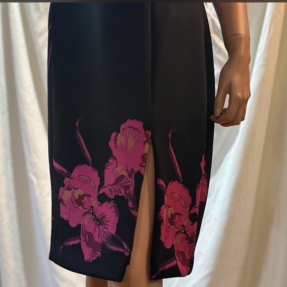 Betsey Johnson floral black dress - Picture 4 of 4